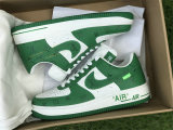 Authentic LV X Nike Air Force 1 White/Green
