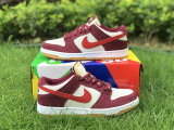 Authentic Skate Like a Girl x Nike SB Dunk Low Summit White/Barely Rose-University Red