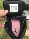 Authentic Air Jordan 1 Mid GS Black/White-Amethyst Wave-Bleached Coral