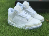 Authentic Air Jordan 3 “Pure White”