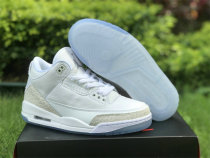 Authentic Air Jordan 3 “Pure White”