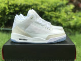 Authentic Air Jordan 3 “Pure White”