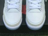Authentic Air Jordan 3 “Pure White”