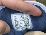 Authentic Air Jordan 1 Low Grey/Blue GS
