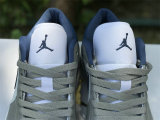 Authentic Air Jordan 1 Low Grey/Blue GS