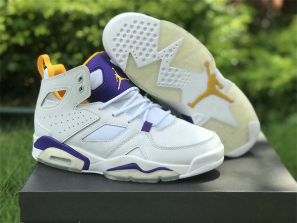 Authentic Jordan Flight Club 91 “Lakers”