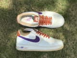 Authentic Nike Air Force 1 White/Purple