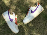 Authentic Nike Air Force 1 White/Purple