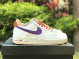 Authentic Nike Air Force 1 White/Purple