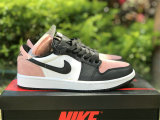 Authentic Air Jordan 1 Low OG “Bleached Coral” GS