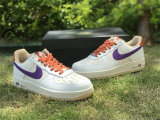 Authentic Nike Air Force 1 White/Purple