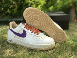 Authentic Nike Air Force 1 White/Purple
