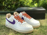 Authentic Nike Air Force 1 White/Purple