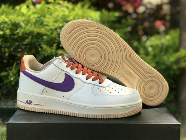 Authentic Nike Air Force 1 White/Purple