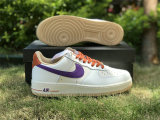 Authentic Nike Air Force 1 White/Purple