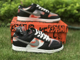 Authentic Nike Dunk Low Red/Grey/Black/White