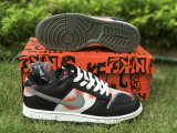 Authentic Nike Dunk Low Red/Grey/Black/White