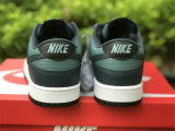 Authentic Nike Dunk Low Green/Black/White