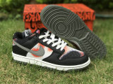 Authentic Nike Dunk Low Red/Grey/Black/White