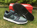 Authentic Nike Dunk Low Green/Black/White