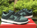 Authentic Nike Dunk Low Green/Black/White