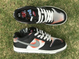Authentic Nike Dunk Low Red/Grey/Black/White