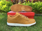 Authentic Nike Dunk Low White/Light Brown