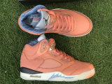 Authentic DJ Khaled x Air Jordan 5 We The Best “Crimson Bliss”