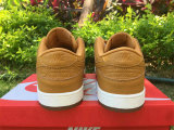 Authentic Nike Dunk Low White/Light Brown