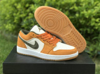 Authentic Air Jordan 1 Low “Light Curry” GS