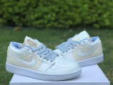 Authentic Air Jordan 1 Low “Canvas” GS