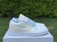 Authentic Air Jordan 1 Low “Canvas” GS
