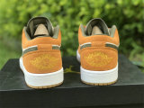Authentic Air Jordan 1 Low “Light Curry” GS