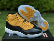 Authentic Air Jordan 11 Team Yellow/Black
