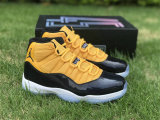Authentic Air Jordan 11 Team Yellow/Black