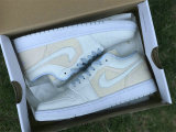 Authentic Air Jordan 1 Low “Canvas” GS