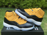 Authentic Air Jordan 11 Team Yellow/Black