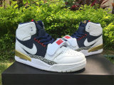 Authentic Air Jordan Legacy 312 White/Midnight Navy-Varsity Red GS