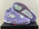 Authentic Off-White x Air Jordan 4 GS Purple/White