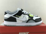 Authentic Nike Dunk Low Scrap Grey/White/Green/Black