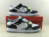Authentic Nike Dunk Low Scrap Grey/White/Green/Black