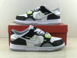 Authentic Nike Dunk Low Scrap Grey/White/Green/Black