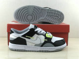 Authentic Nike Dunk Low Scrap Grey/White/Green/Black