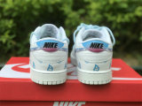 Authentic Nike Dunk Low White/Light Blue