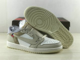 Authentic Travis Scott x Air Jordan 1 Low OG Light Yellow White GS