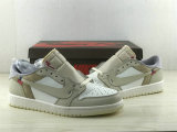 Authentic Travis Scott x Air Jordan 1 Low OG Light Yellow White GS