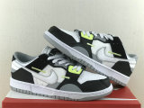 Authentic Nike Dunk Low Scrap Grey/White/Green/Black
