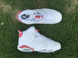 Authentic Air Jordan 6 GS “Red Oreo”
