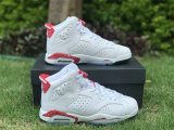 Authentic Air Jordan 6 GS “Red Oreo”