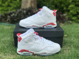 Authentic Air Jordan 6 GS “Red Oreo”